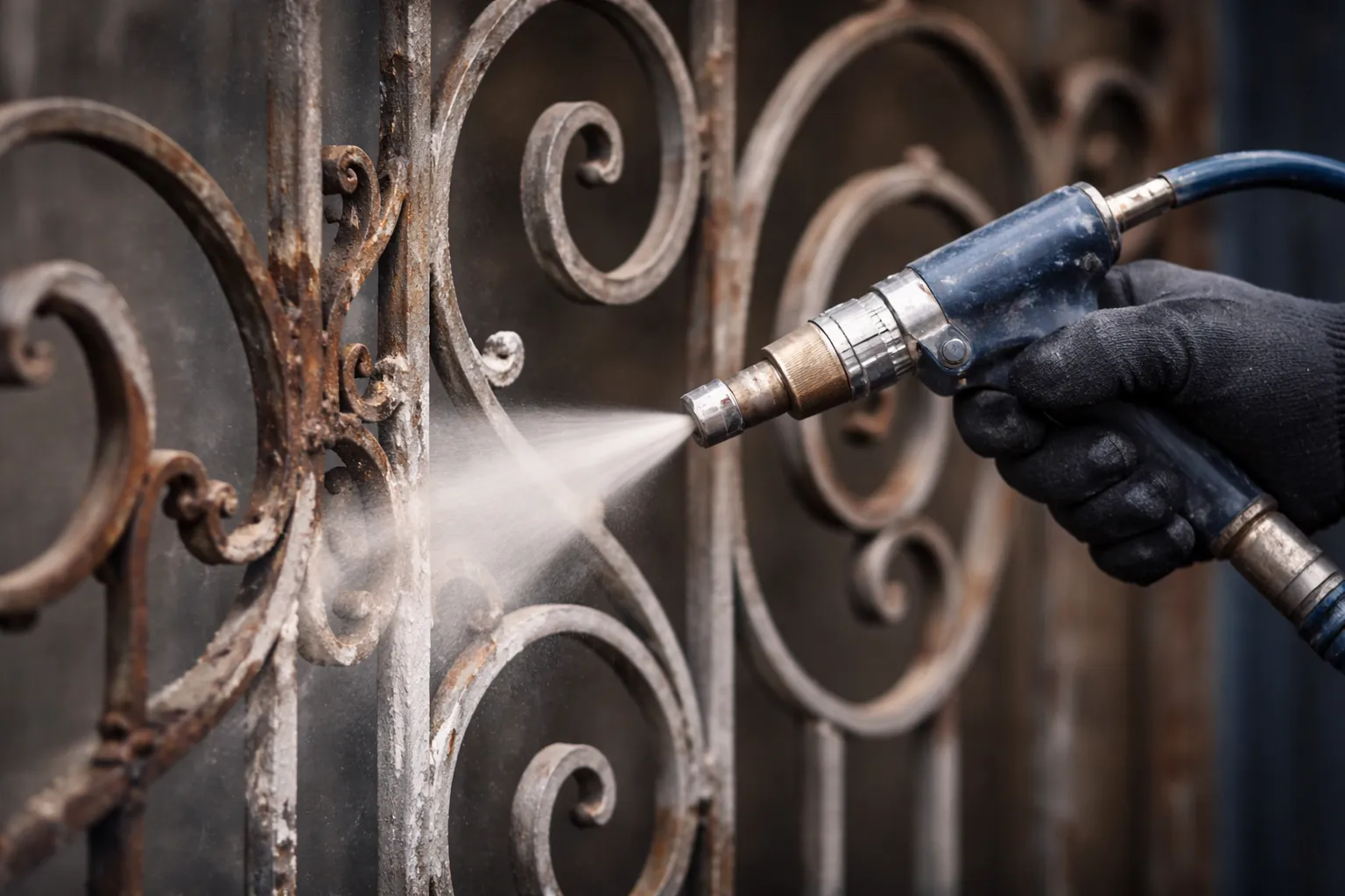 Aérogommage — Metal Paint Solutions